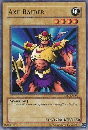 Axe Raider DB2-EN092 YuGiOh Dark Beginning 2