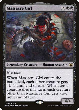 Massacre Girl #99 Magic War of the Spark