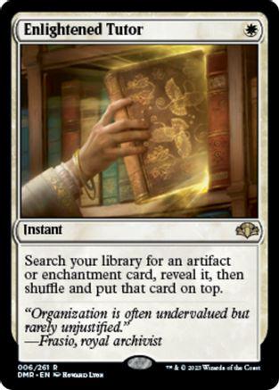 Enlightened Tutor #6 Magic Dominaria Remastered