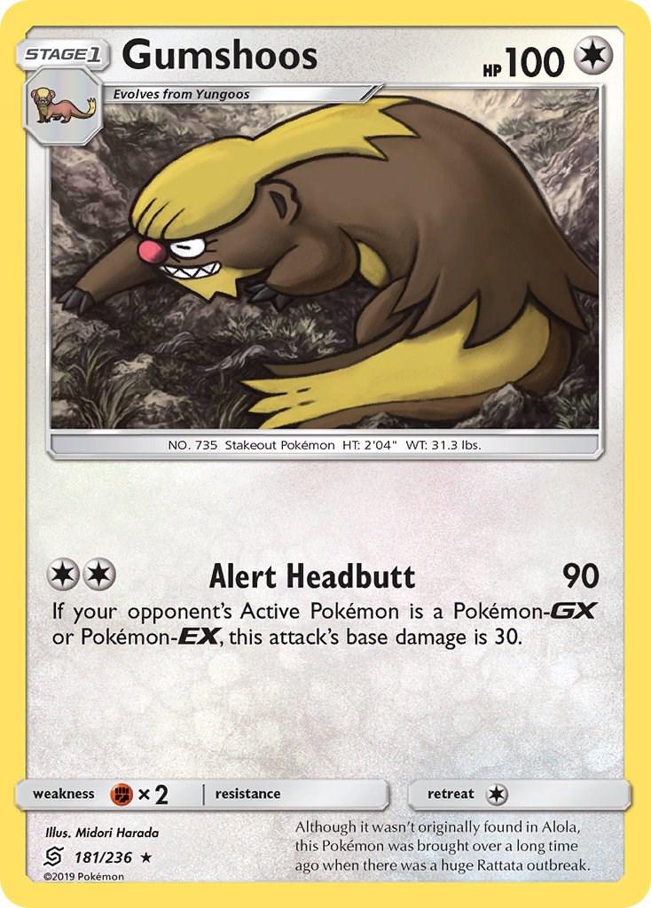 Gumshoos #181 Pokemon Unified Minds