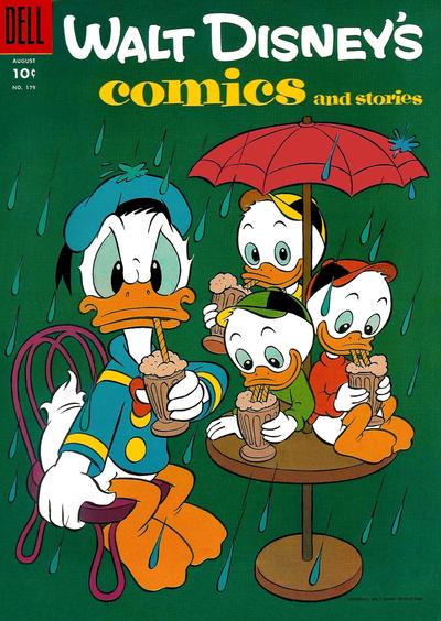 Walt Disney's Comics and Stories #179 (1955) Comic Books Walt Disney's Comics and Stories