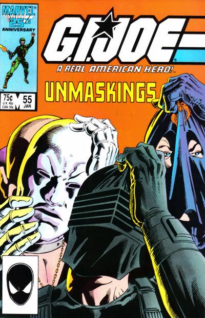 G.I. Joe, A Real American Hero #55 (1987) Comic Books G.I. Joe: A Real American Hero