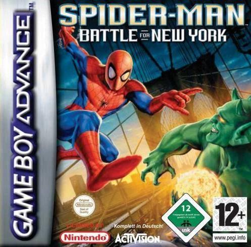 Spiderman Battle for New York PAL GameBoy Advance