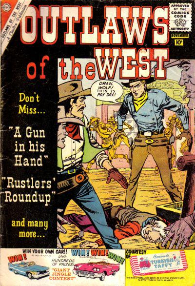 Outlaws of the West #28 (1960) Comic Books Outlaws of the West