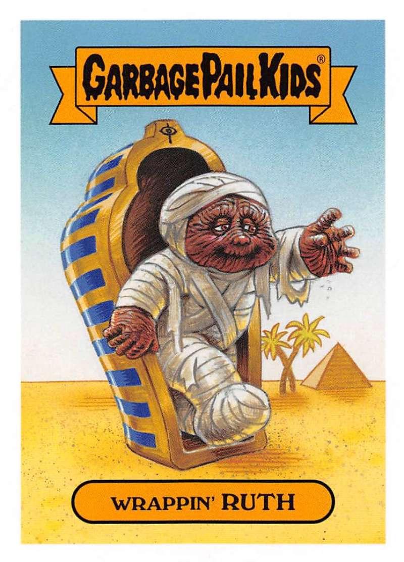 Wrappin' RUTH #5a Garbage Pail Kids Oh, the Horror-ible