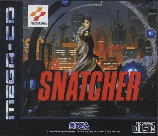 Snatcher PAL Sega Mega CD