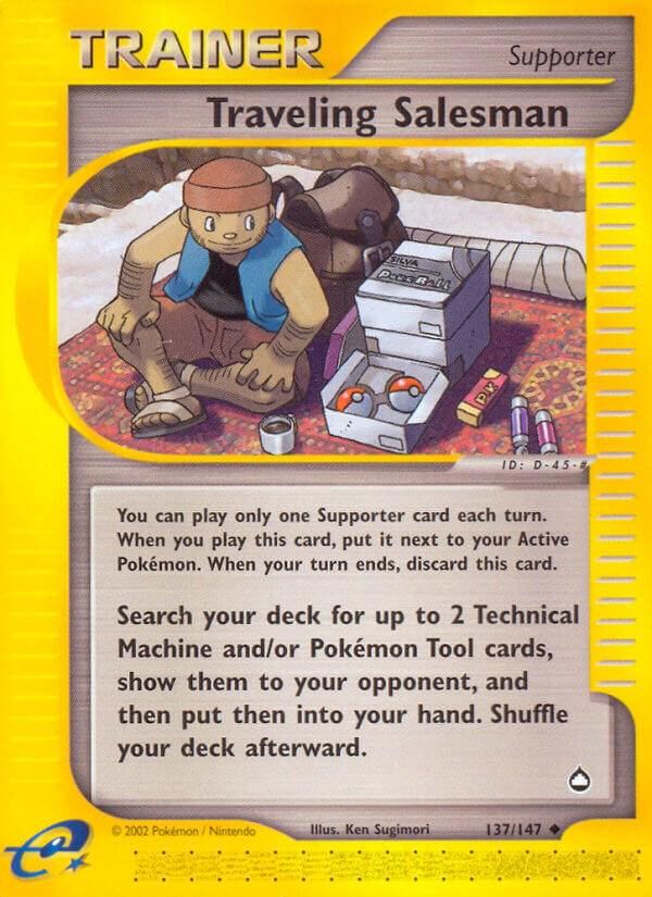 Traveling Salesman #137 Pokemon Aquapolis
