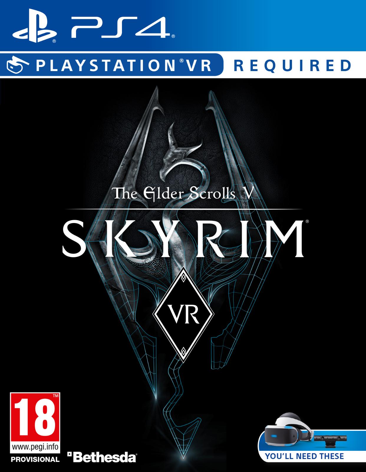 Elder Scrolls V Skyrim VR PAL Playstation 4