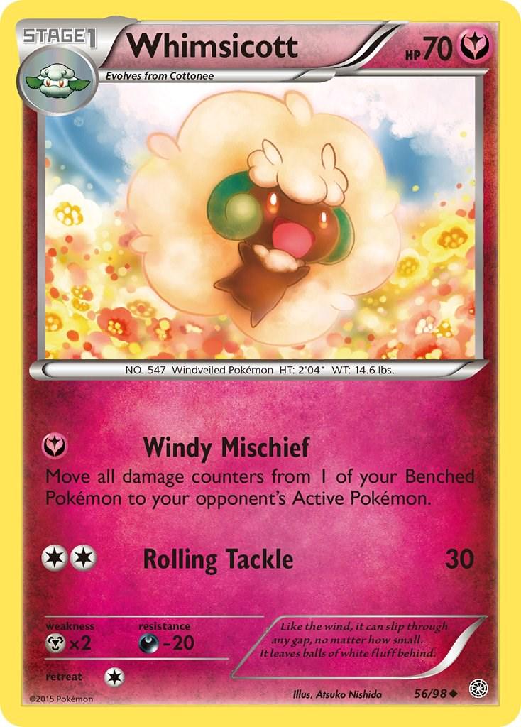 Whimsicott #56 Pokemon Ancient Origins