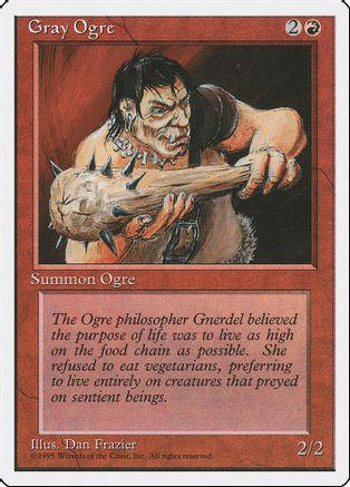 Gray Ogre Magic 4th Edition