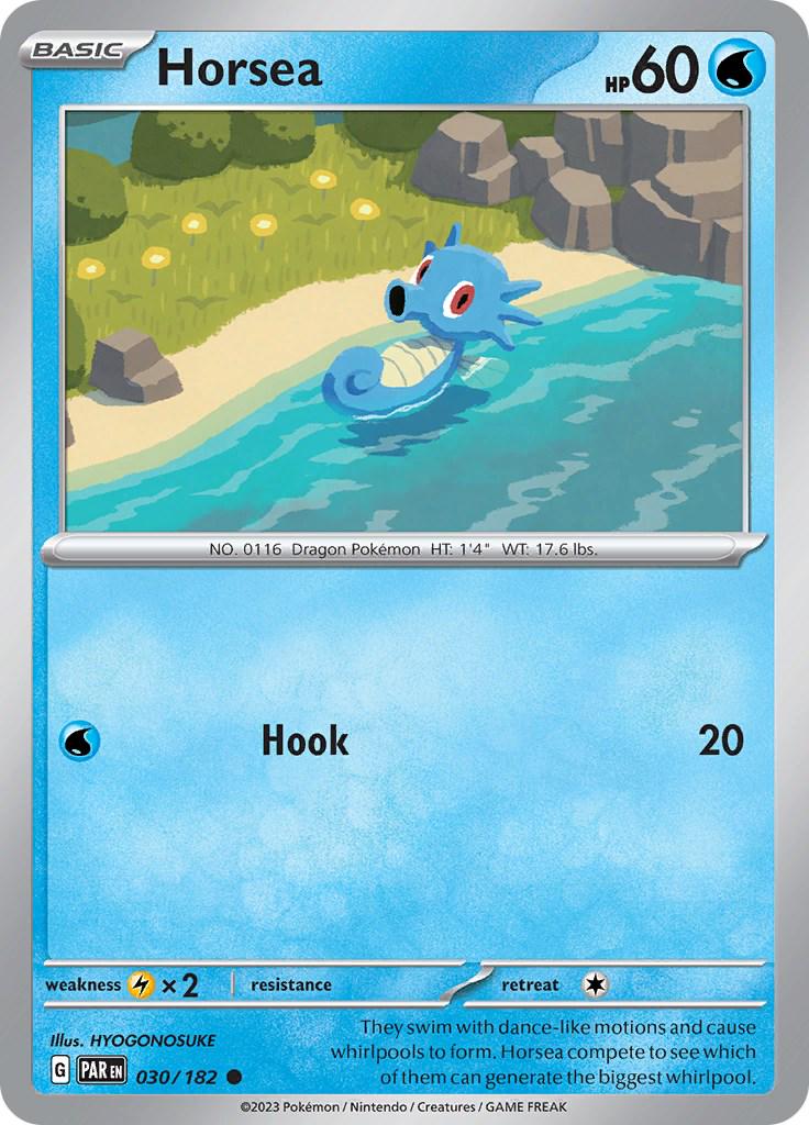 Horsea #30 Pokemon Paradox Rift