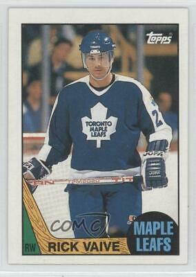 Rick Vaive #155 Hockey Cards 1987 Topps