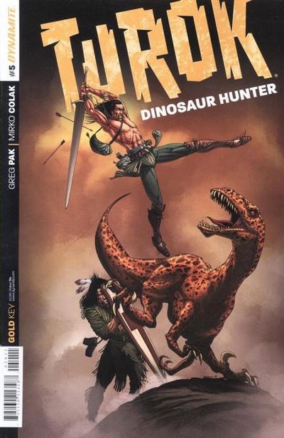 Turok: Dinosaur Hunter #5 (2014) Comic Books Turok, Dinosaur Hunter