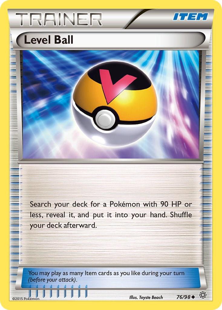 Level Ball #76 Pokemon Ancient Origins