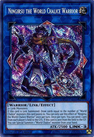 Ningirsu the World Chalice Warrior MP18-EN068 YuGiOh 2018 Mega-Tin Mega Pack