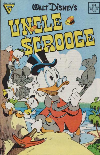 Uncle Scrooge #222 (1987) Comic Books Uncle Scrooge