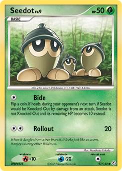 Seedot #97 Pokemon Diamond & Pearl