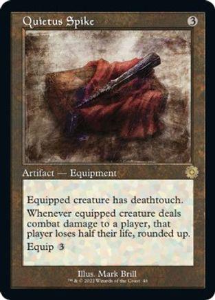 Quietus Spike Magic Brother's War Retro Artifacts
