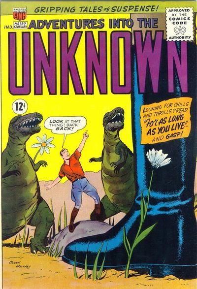 Adventures into the Unknown #130 (1962) Comic Books Adventures into the Unknown