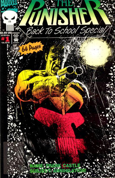 Punisher: Back to School Special #1 (1992) Comic Books Punisher: Back to School Special