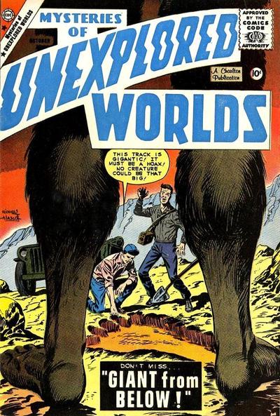 Mysteries of Unexplored Worlds #15 (1959) Comic Books Mysteries of Unexplored Worlds