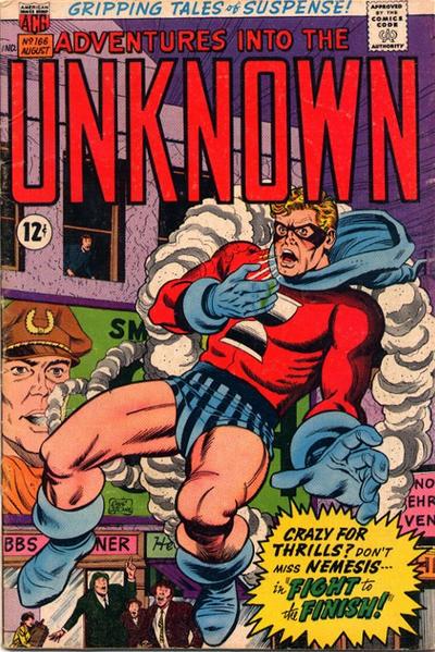Adventures into the Unknown #166 (1966) Comic Books Adventures into the Unknown