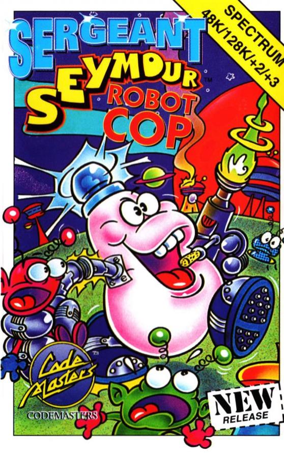 Sergeant Seymour Robot Cop ZX Spectrum