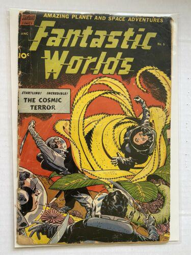 Fantastic Worlds #6 (1952) Comic Books Fantastic Worlds
