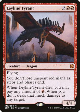 Leyline Tyrant Magic Zendikar Rising
