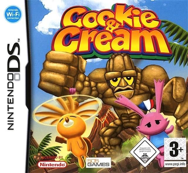 Cookie and Cream PAL Nintendo DS