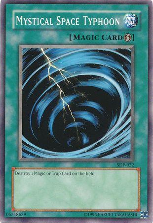 Mystical Space Typhoon SDP-032 YuGiOh Starter Deck: Pegasus