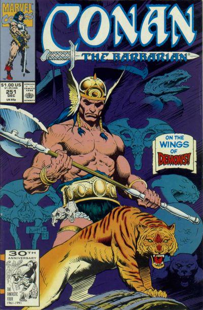 Conan the Barbarian #251 (1991) Comic Books Conan the Barbarian