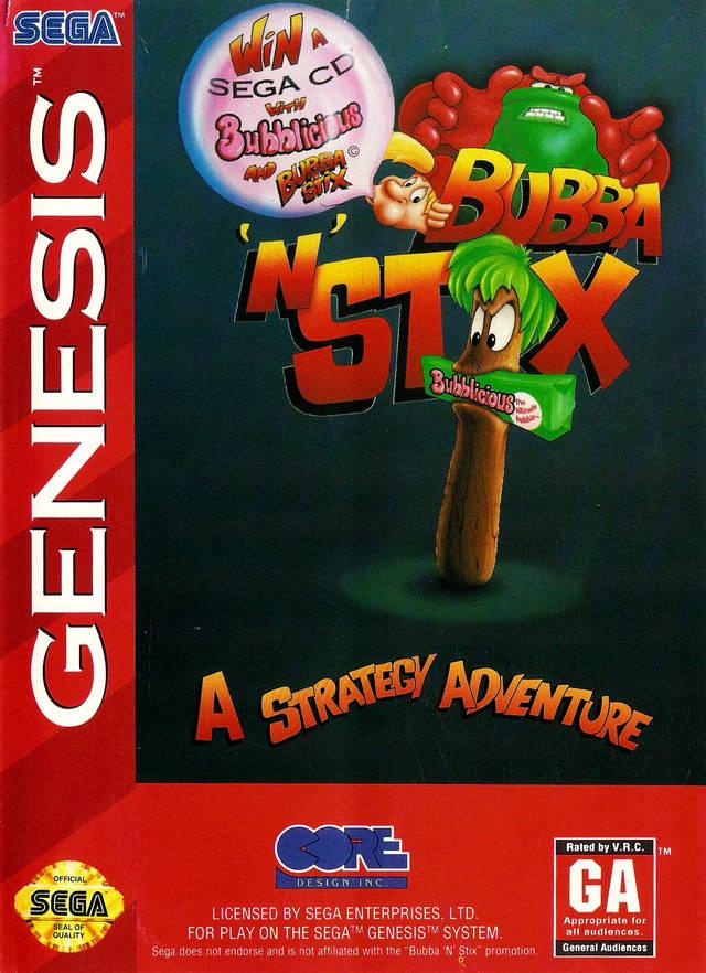 Bubba and Stix Sega Genesis