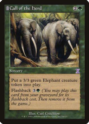 Call of the Herd Magic Time Spiral Timeshifted
