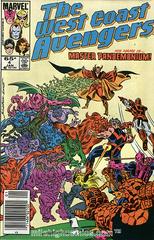 The West Coast Avengers [Newsstand] #4 (1986) Comic Books West Coast Avengers Prices