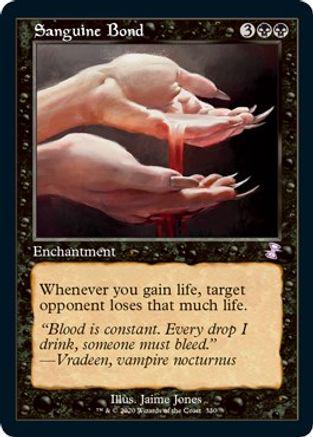 Sanguine Bond Magic Time Spiral Remastered