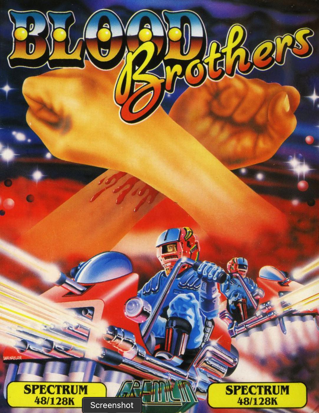 Blood Brothers ZX Spectrum