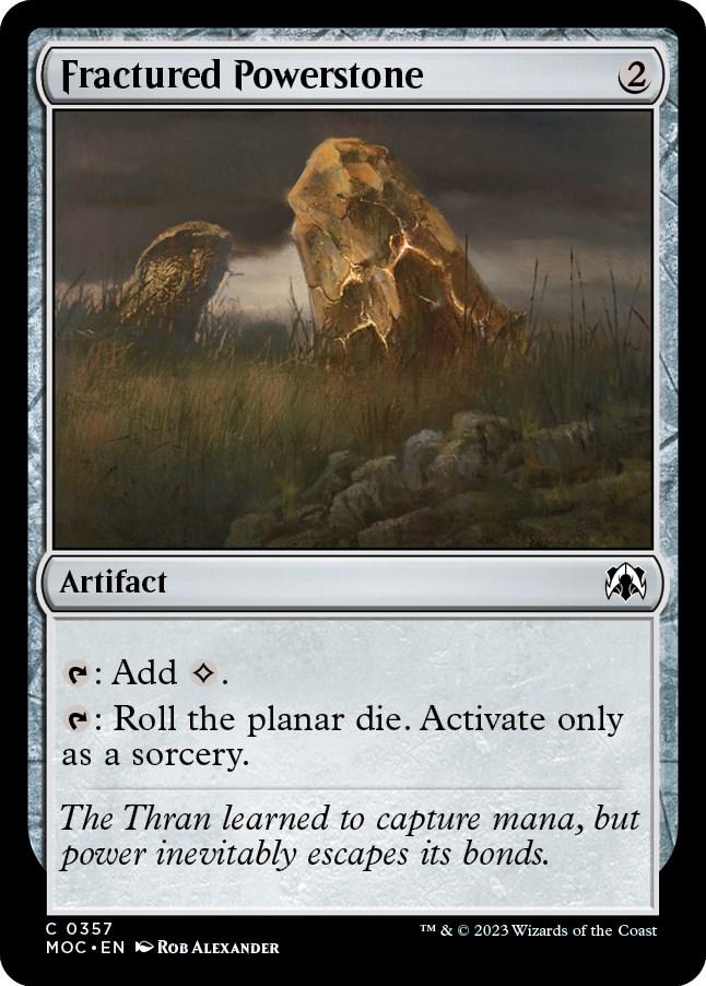 Fractured Powerstone (Magic March of the Machine Commander)