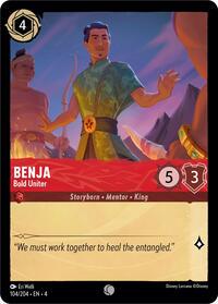 Benja - Bold Uniter #104 Lorcana Ursula's Return