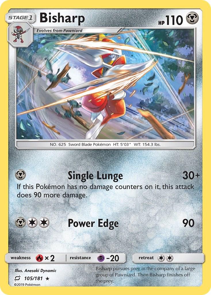Bisharp #105 Pokemon Team Up