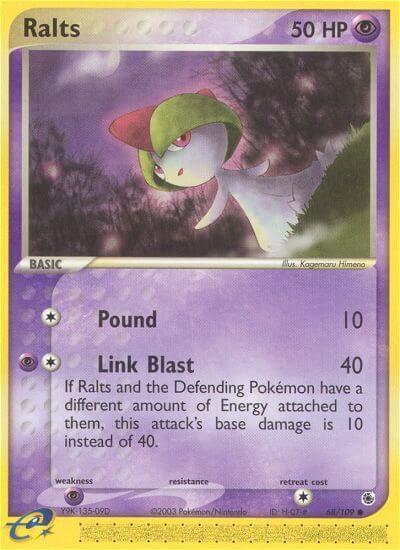 Ralts #68 Pokemon Ruby & Sapphire