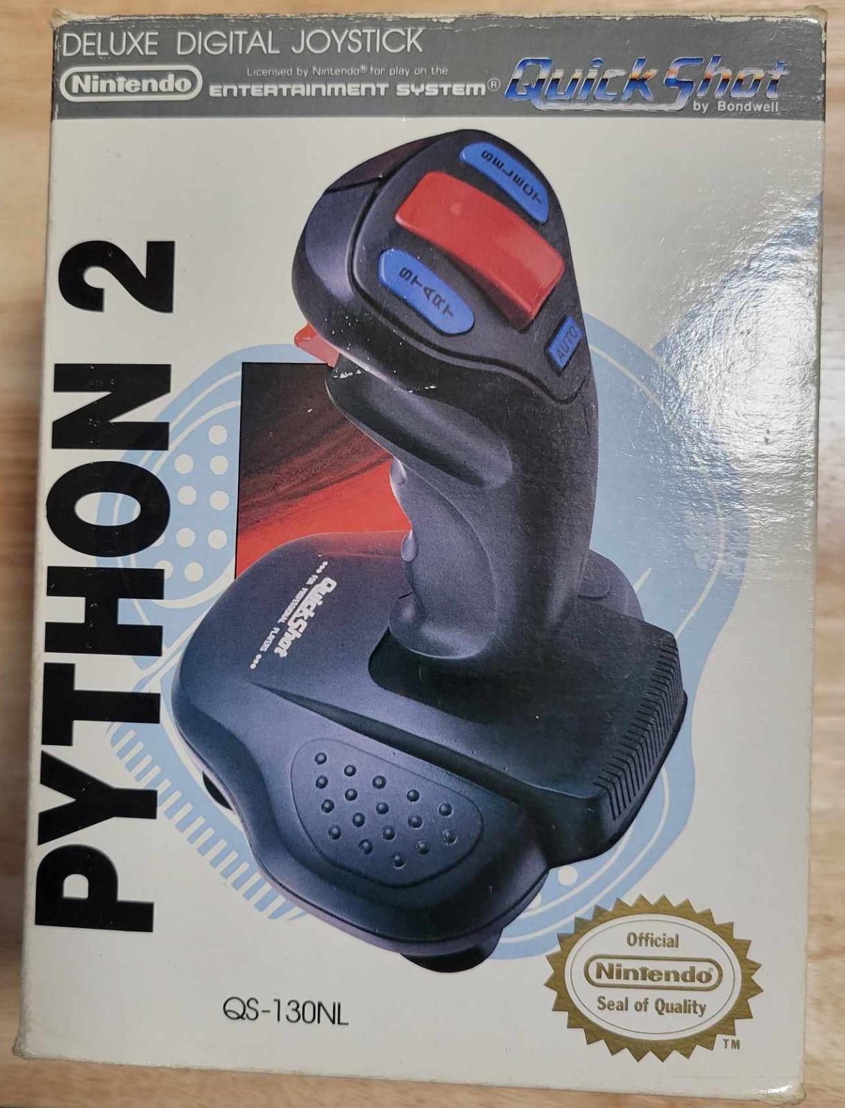 Quick Shot Python 2 Deluxe Digital Joystick NES