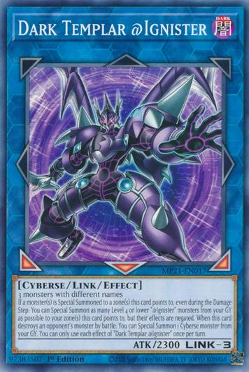 Dark Templar Ignister MP21-EN017 Cover Art