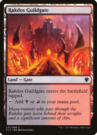 Rakdos Guildgate Magic Commander 2017