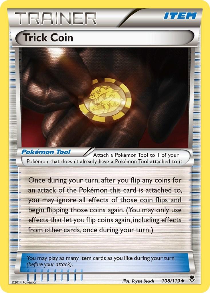 Trick Coin #108 Pokemon Phantom Forces