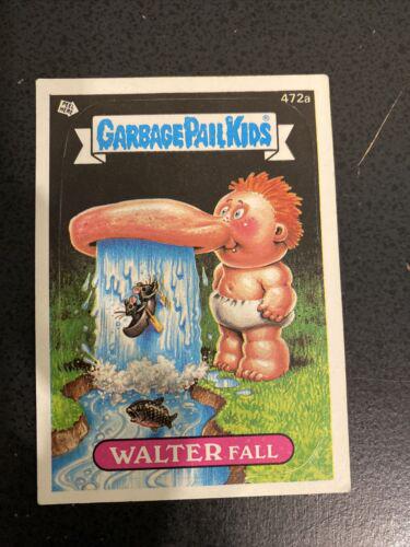 WALTER Fall #472a 1988 Garbage Pail Kids