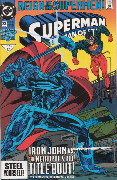 Superman: The Man of Steel #23 (1993) Comic Books Superman: The Man of Steel