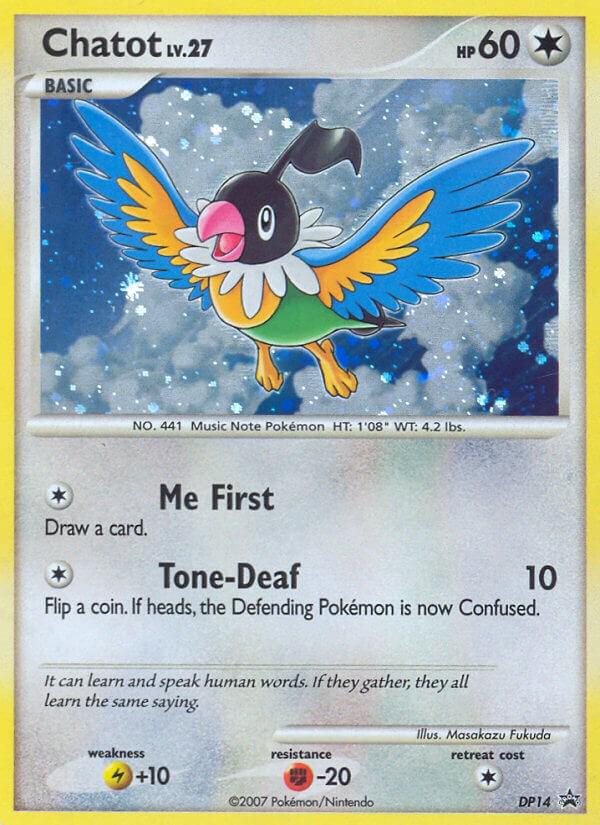 Chatot #DP14 Pokemon Promo
