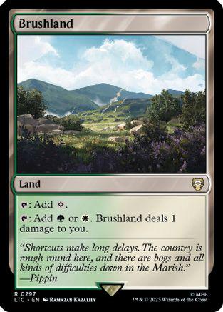Brushland #297 Magic Lord of the Rings Commander
