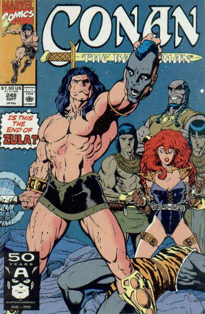 Conan the Barbarian #248 (1991) Comic Books Conan the Barbarian